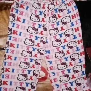 XL Junior's Hello Kitty Pj Bottoms